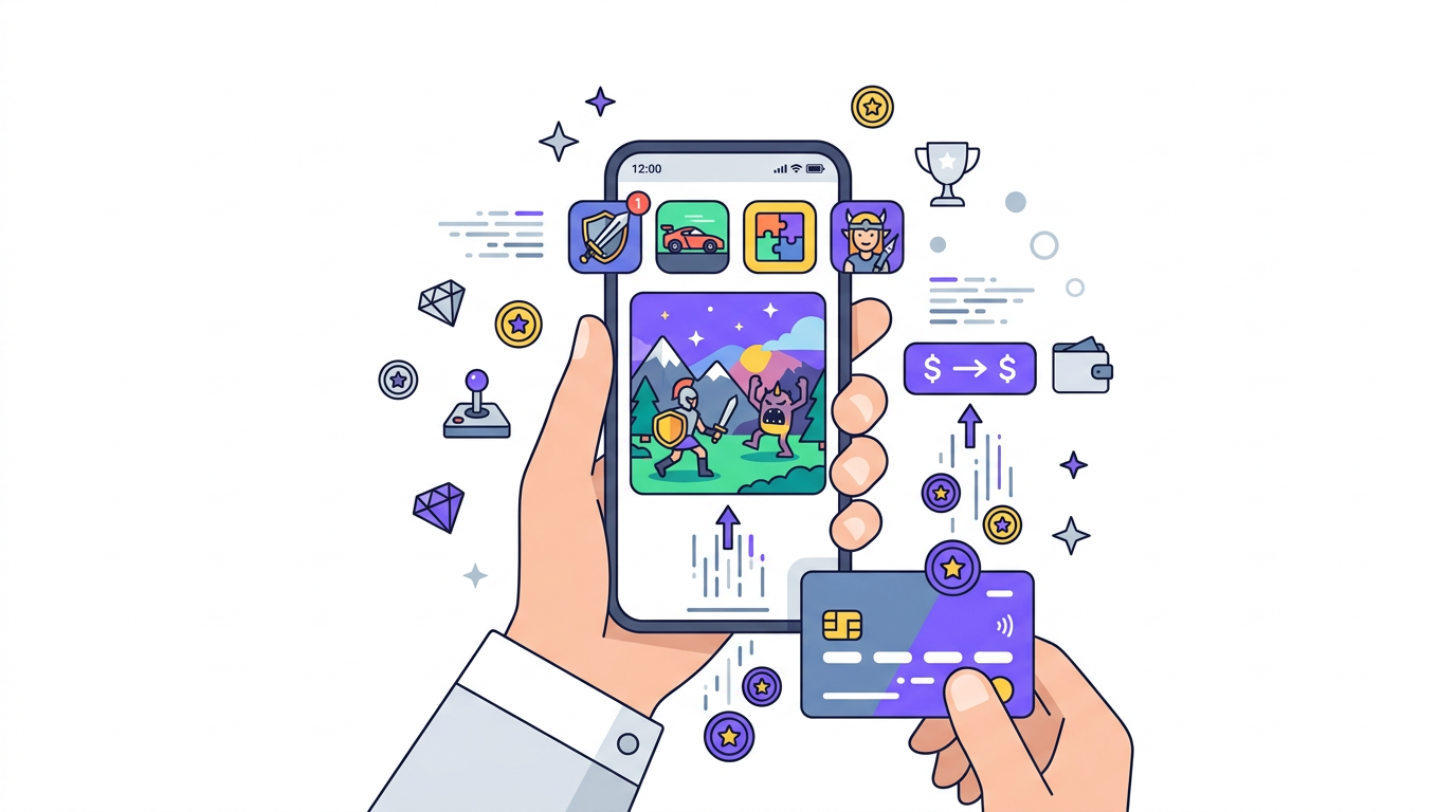 Mobile game top-ups — PUBG UC, Genshin Impact, Free Fire diamonds